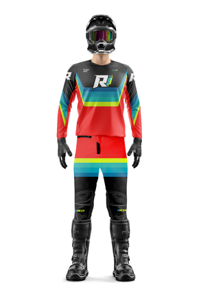 01 conjunto flex 01a vermelho e amarelo fluor