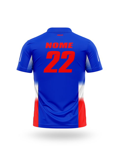 04 camiseta gola polo preto e vermelho