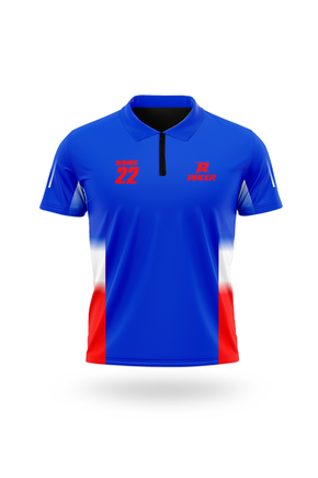 10 camiseta gola polo preto e vermelho