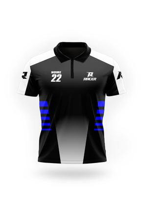 12 camiseta gola polo 05a preto e vermelho