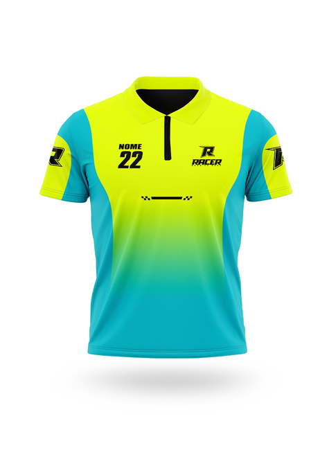 16 camiseta gola polo 09a rosa fluor