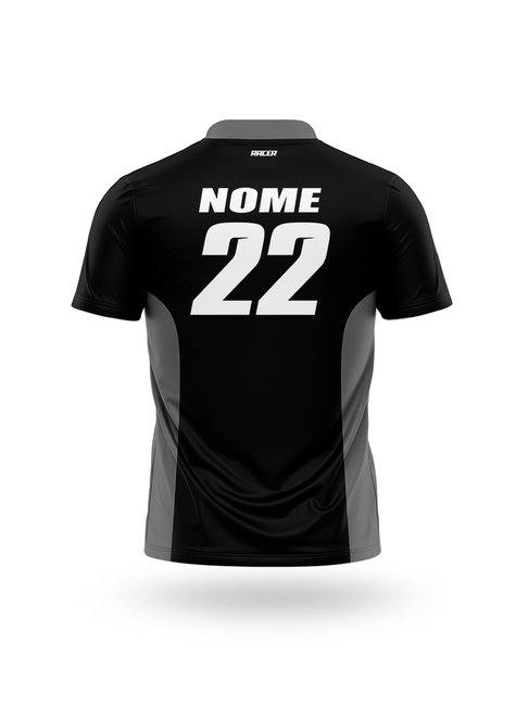 08 camiseta gola polo 14a preto e vermelho