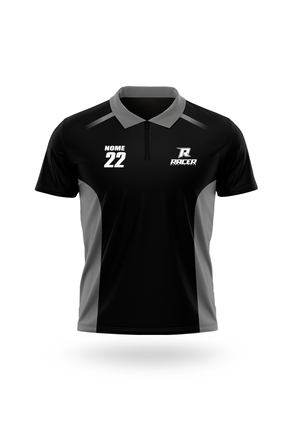 09 camiseta gola polo 14a preto e vermelho