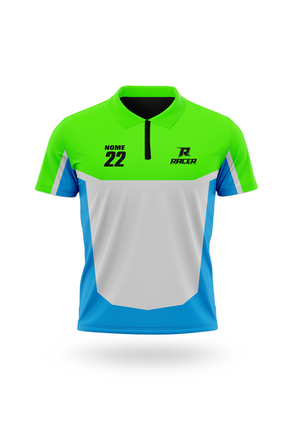 10 camiseta gola polo 23a vermelho e azul