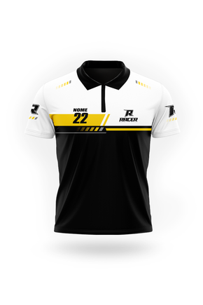 02 camiseta gola polo 24a preto e dourado