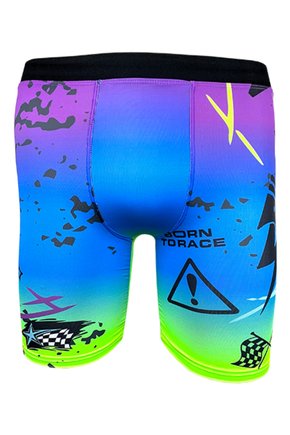 05 bermuda de protecao racer amarelo e rosa