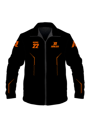 Jaqueta Racer 04E Preto e Laranja flúor