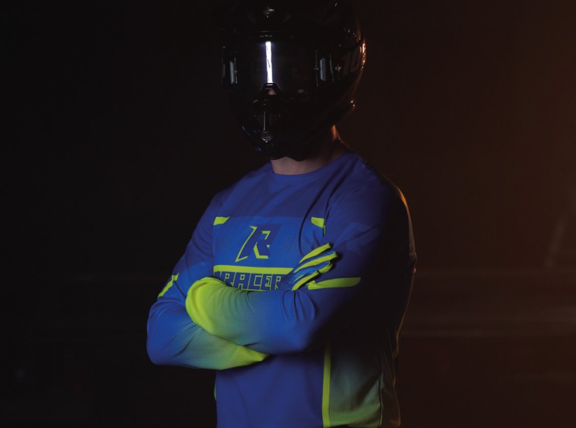 conjunto classic racer motocross