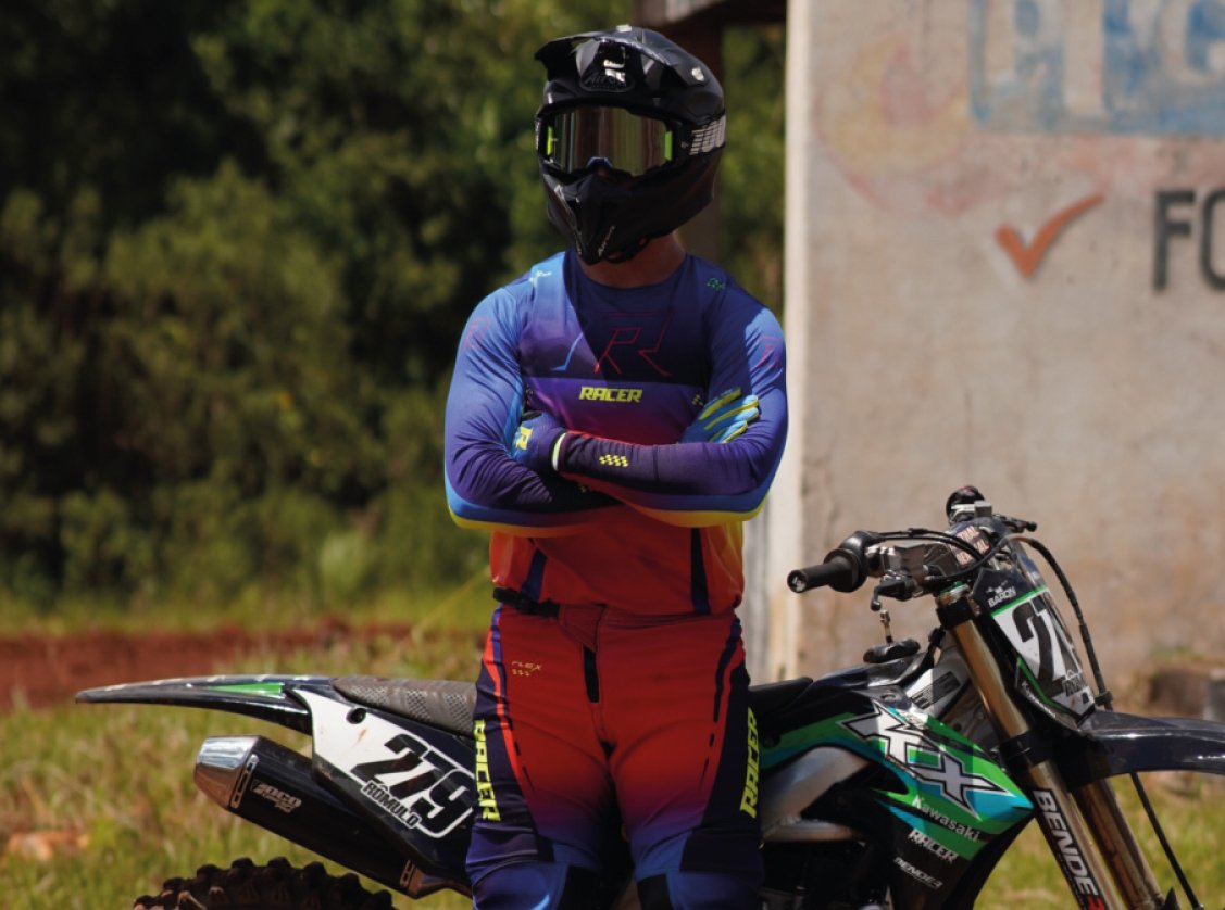 conjunto flex racer motocross