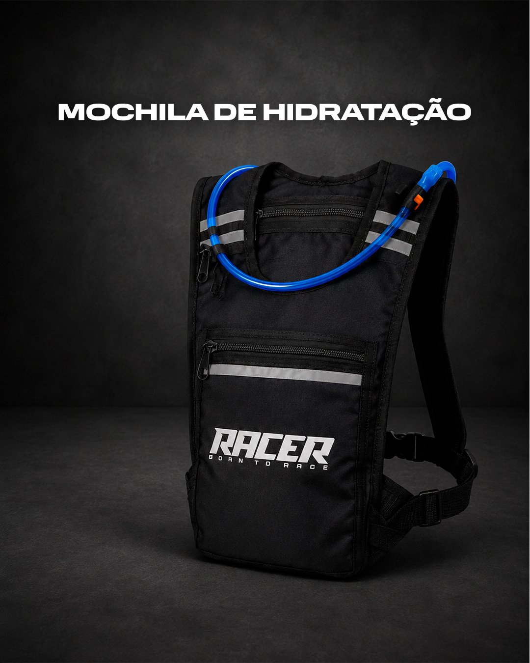 Mochila de Hidrata&ccedil;&atilde;o Racer 2 litros